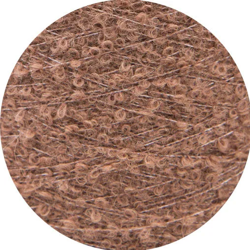 Amano alpaca throw - silver grey