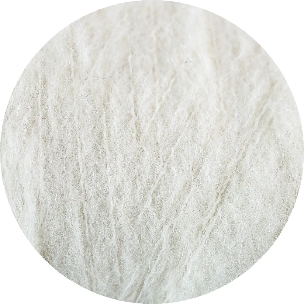 Amano alpaca throw - silver grey