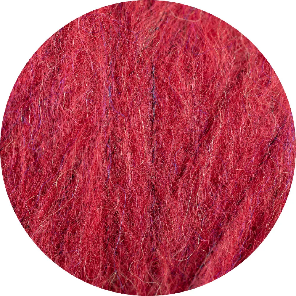 Amano alpaca throw - silver grey
