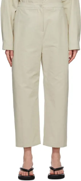 AMOMENTO Green Square Pocket Trousers