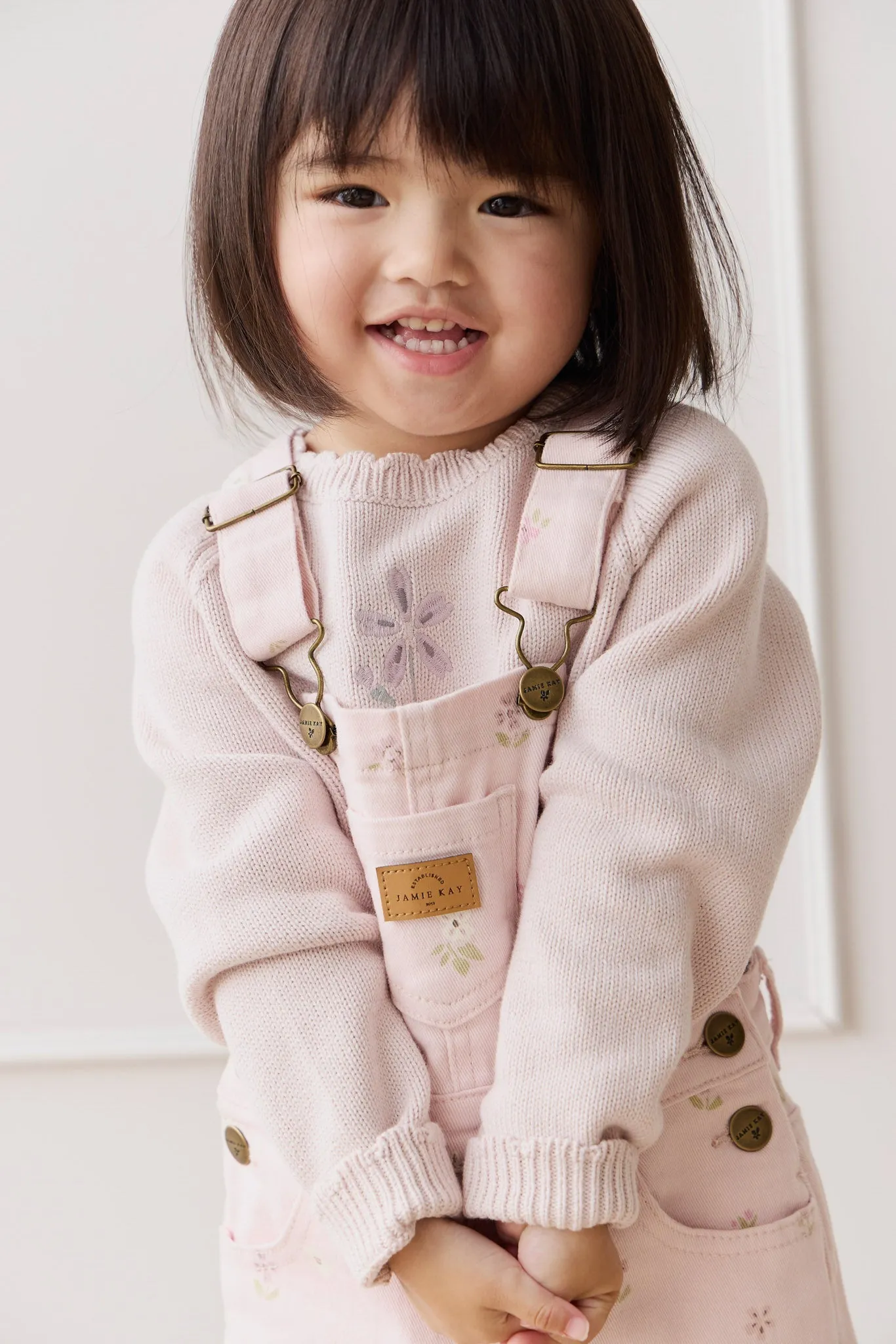 Audrey Jumper - Soft Misty Rose Larissa Knit