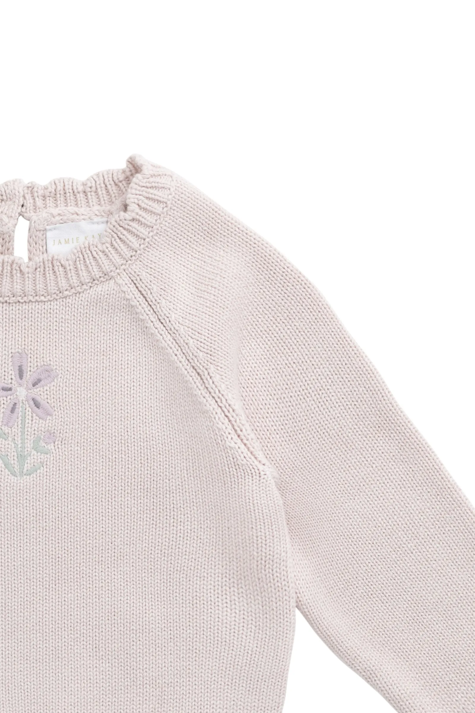 Audrey Jumper - Soft Misty Rose Larissa Knit