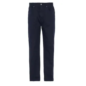 Barbour Washed Stretch Twill Regular Fit Trouser Dark Navy