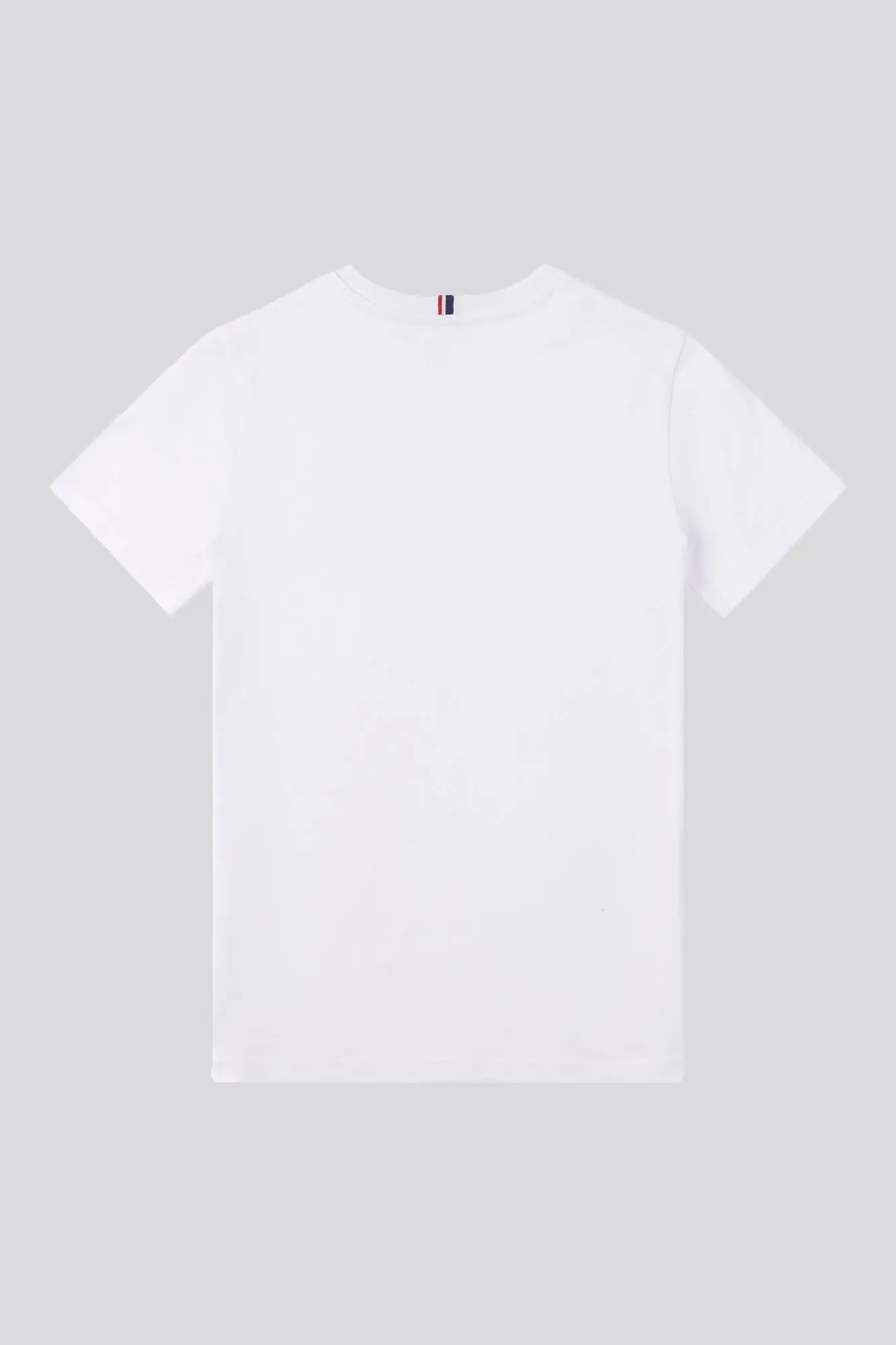 Boys Double Horsemen T- Shirt in White / Dark Sapphire Navy DHM