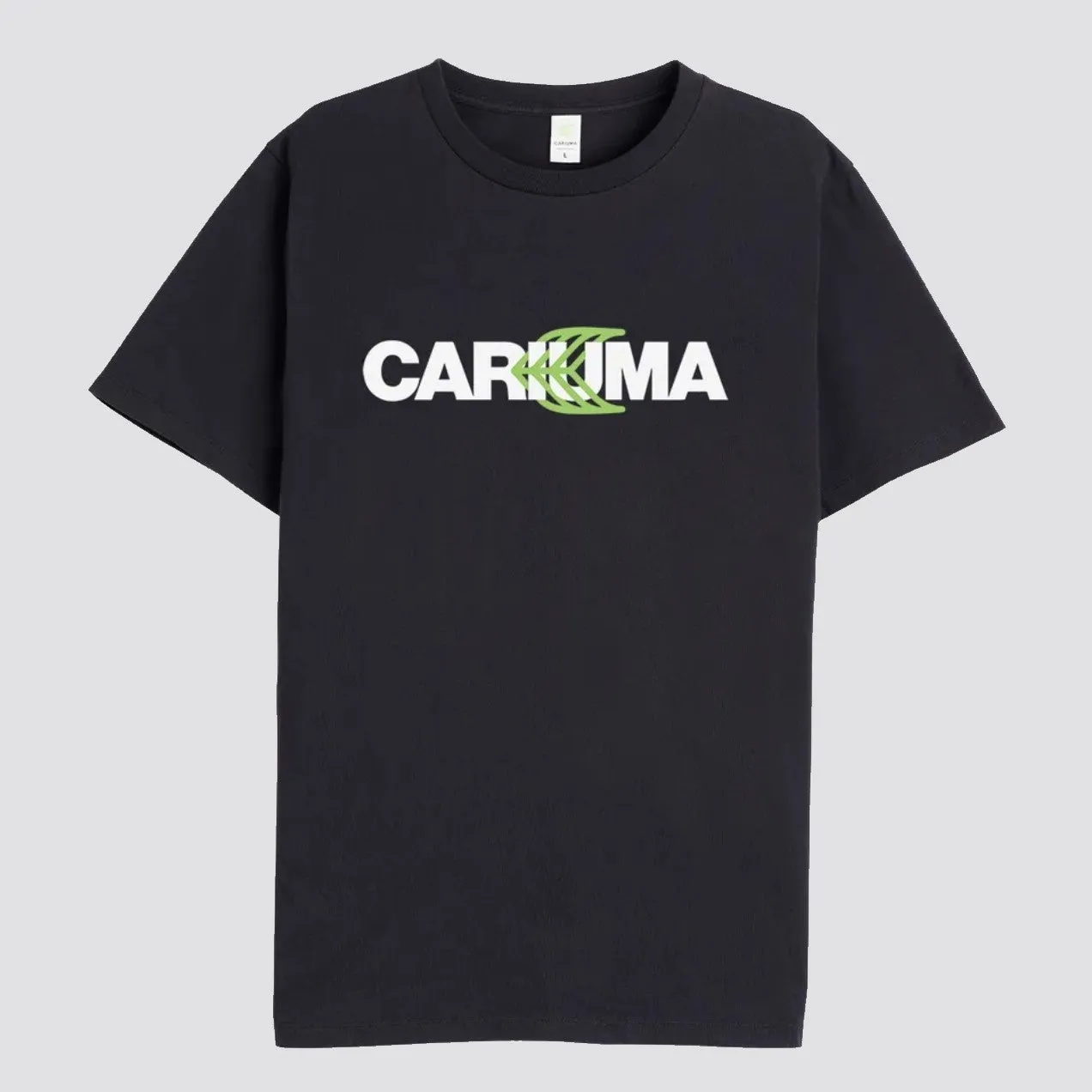 Cariuma Mens Tee Duo Logo Black