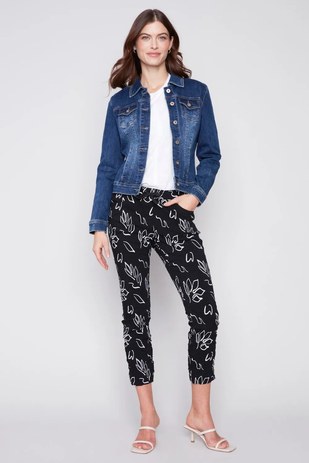 Charlie B Stretch Denim Jacket C6302S-431A-007 Indigo