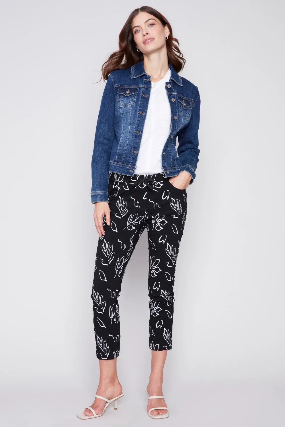 Charlie B Stretch Denim Jacket C6302S-431A-007 Indigo