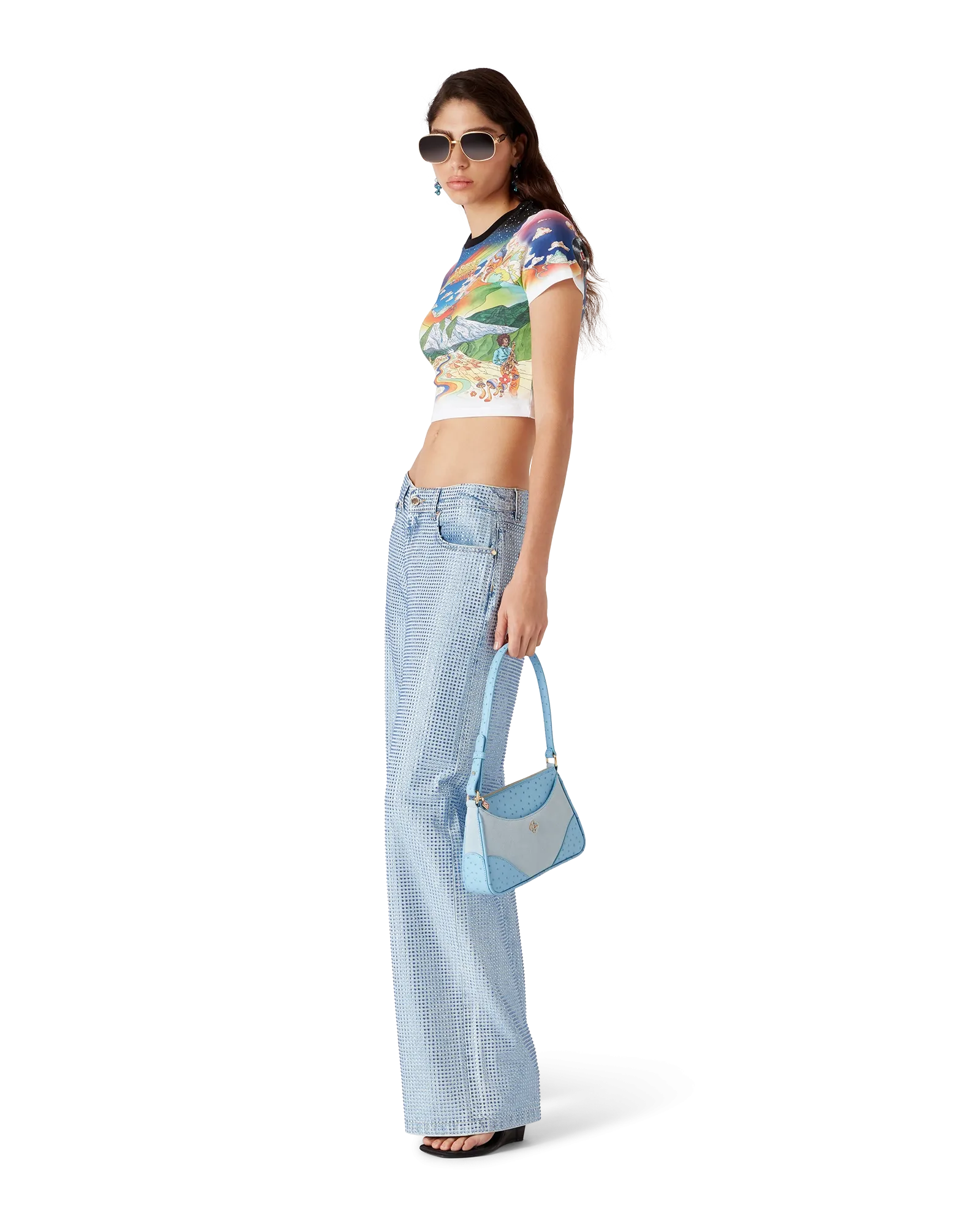 Crystal Embellished Jeans