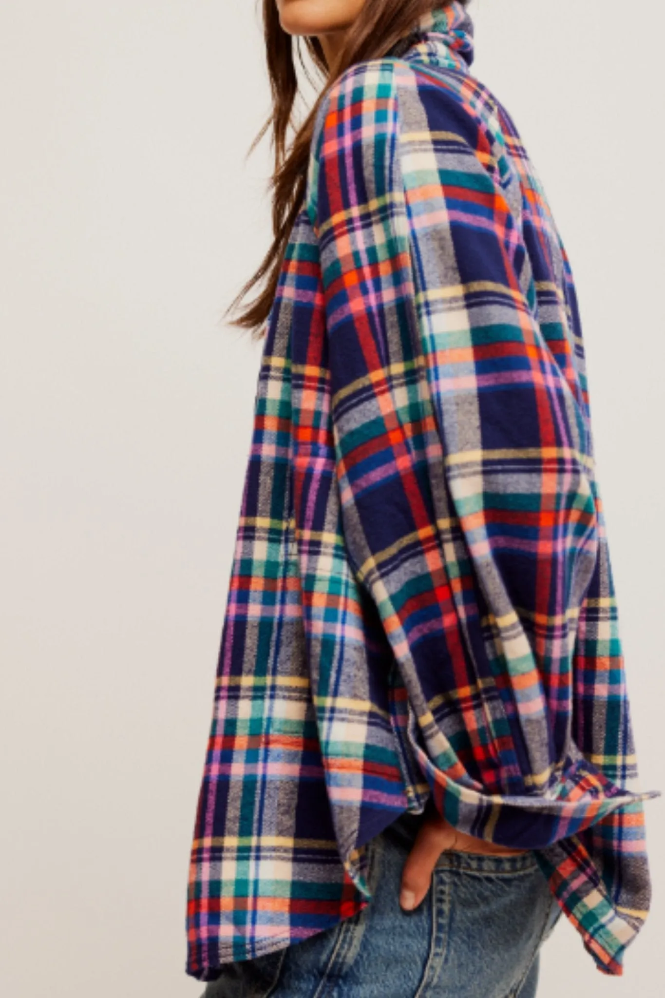 Free People: Girl Meets Boy Plaid Shirt