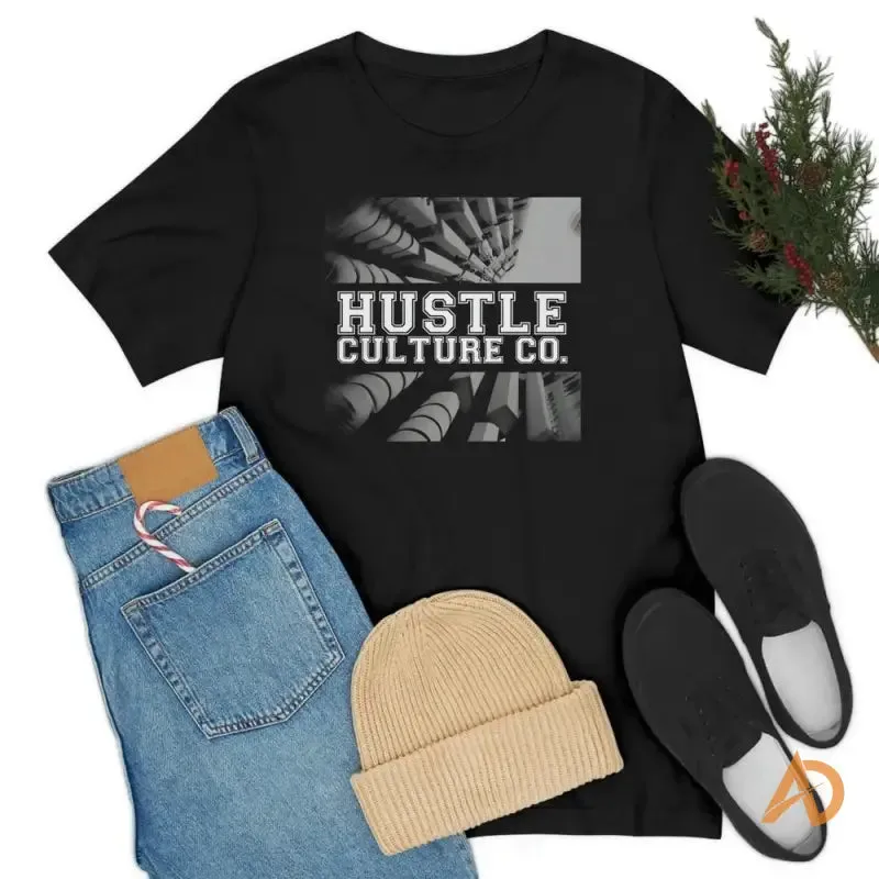Futuristic Streetwear Tee From Hustle Culture