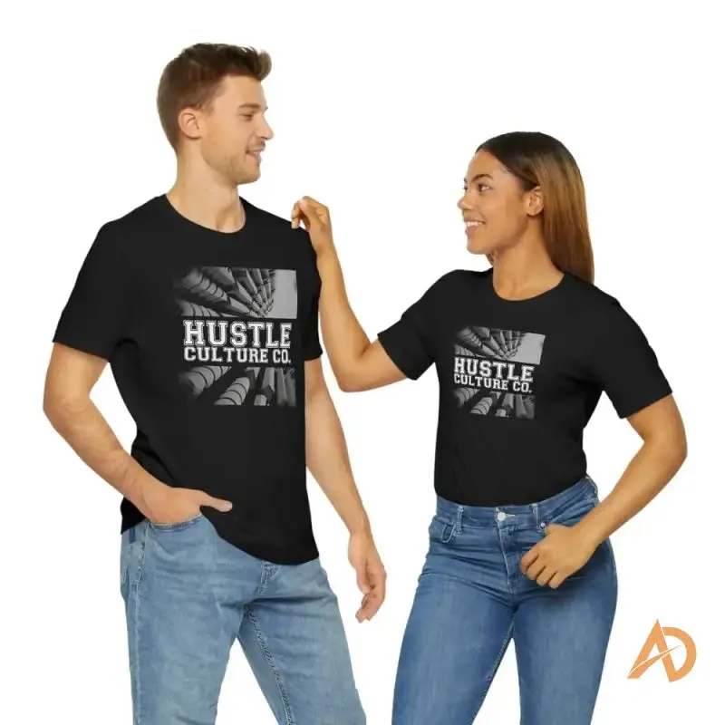 Futuristic Streetwear Tee From Hustle Culture