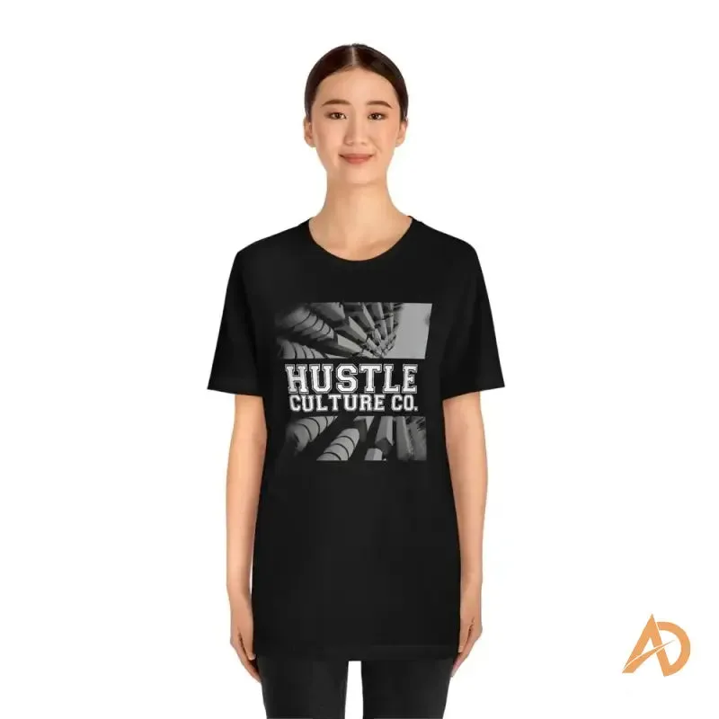 Futuristic Streetwear Tee From Hustle Culture