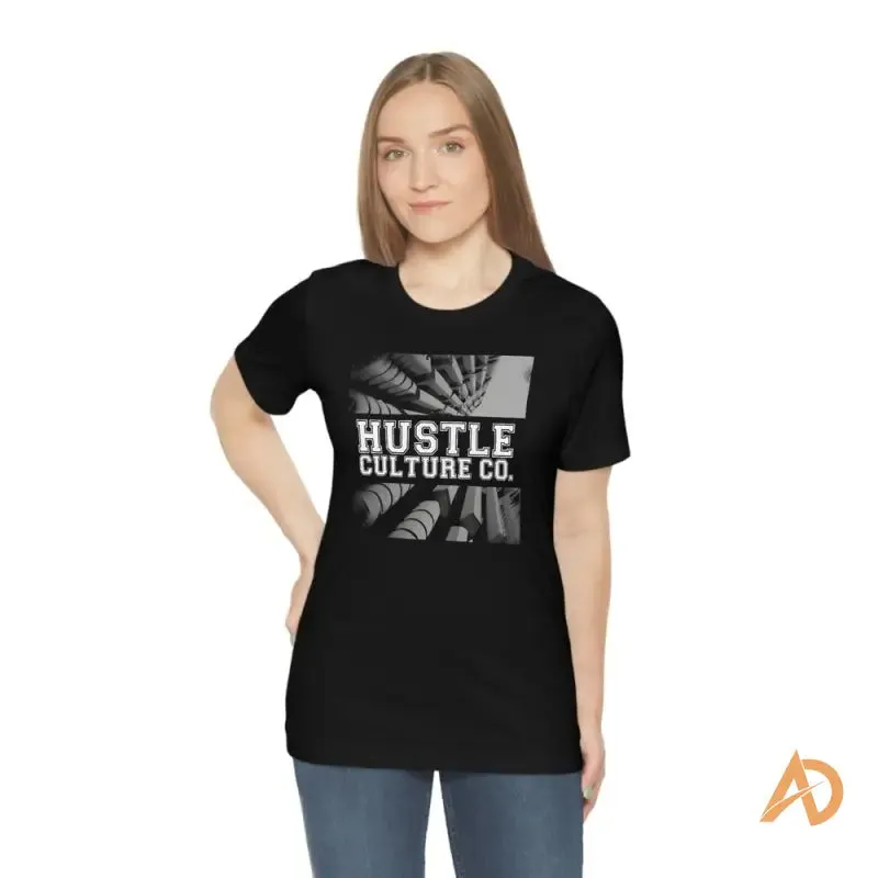 Futuristic Streetwear Tee From Hustle Culture