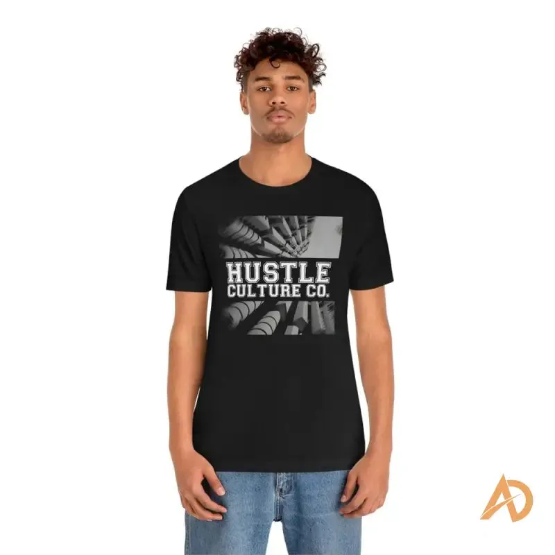 Futuristic Streetwear Tee From Hustle Culture
