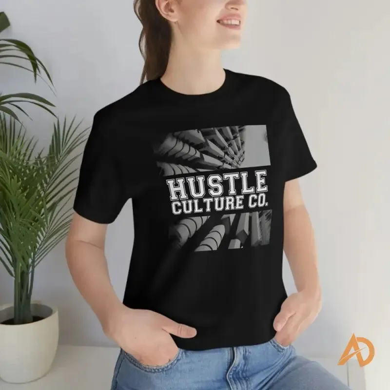 Futuristic Streetwear Tee From Hustle Culture