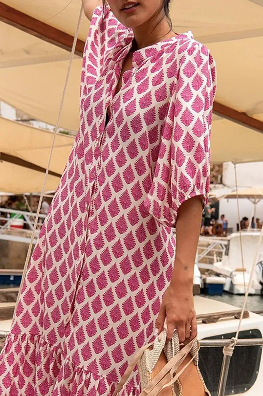 Island Getaway Flowy Dress