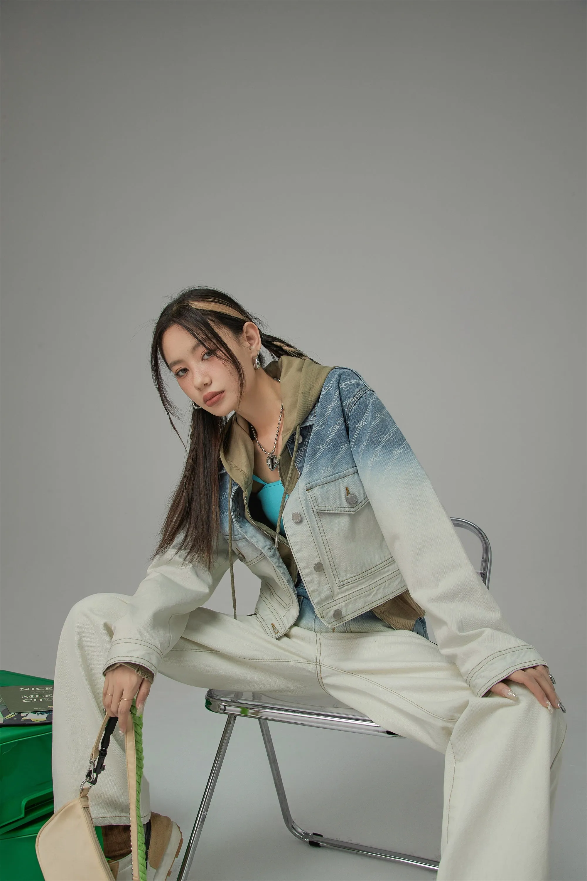 Just Anywhere Away With You Denim Jacket
