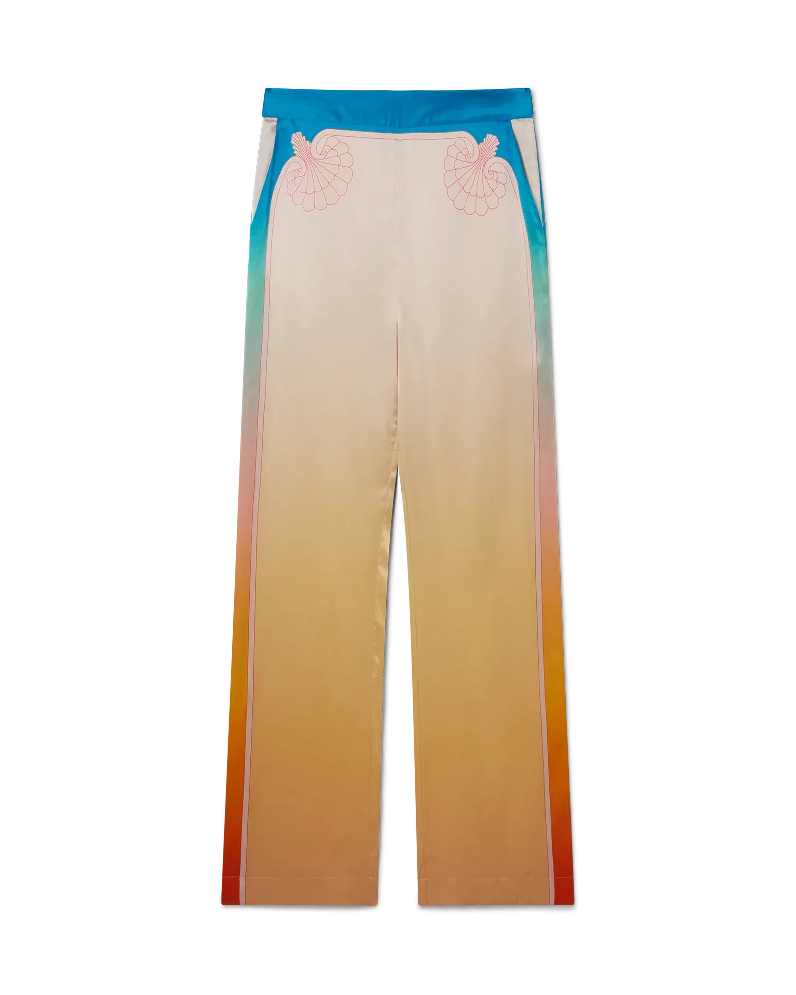 L'Arc Color Silk Trousers