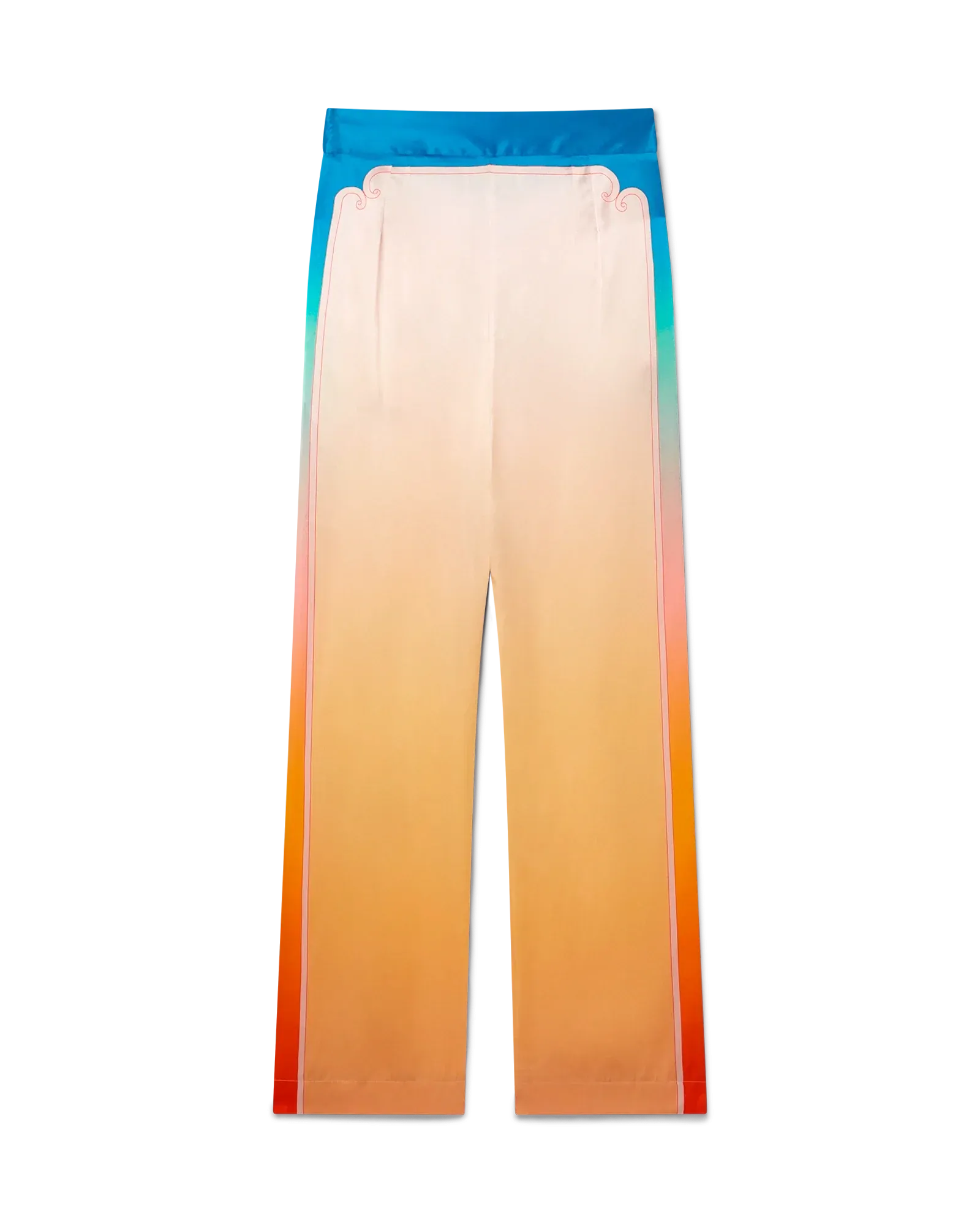 L'Arc Color Silk Trousers