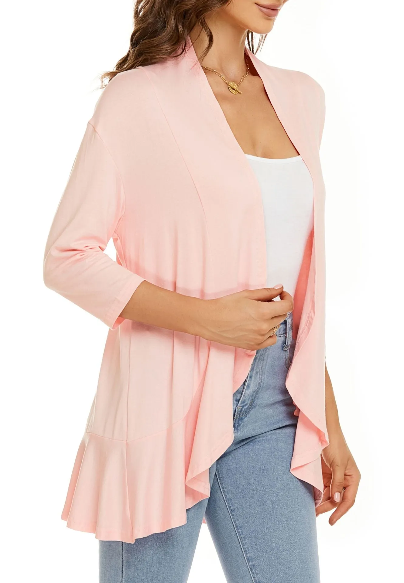 LAST DAY HOT SALE 49% OFF - Women's Casual Lightweight Open Front Cardigans