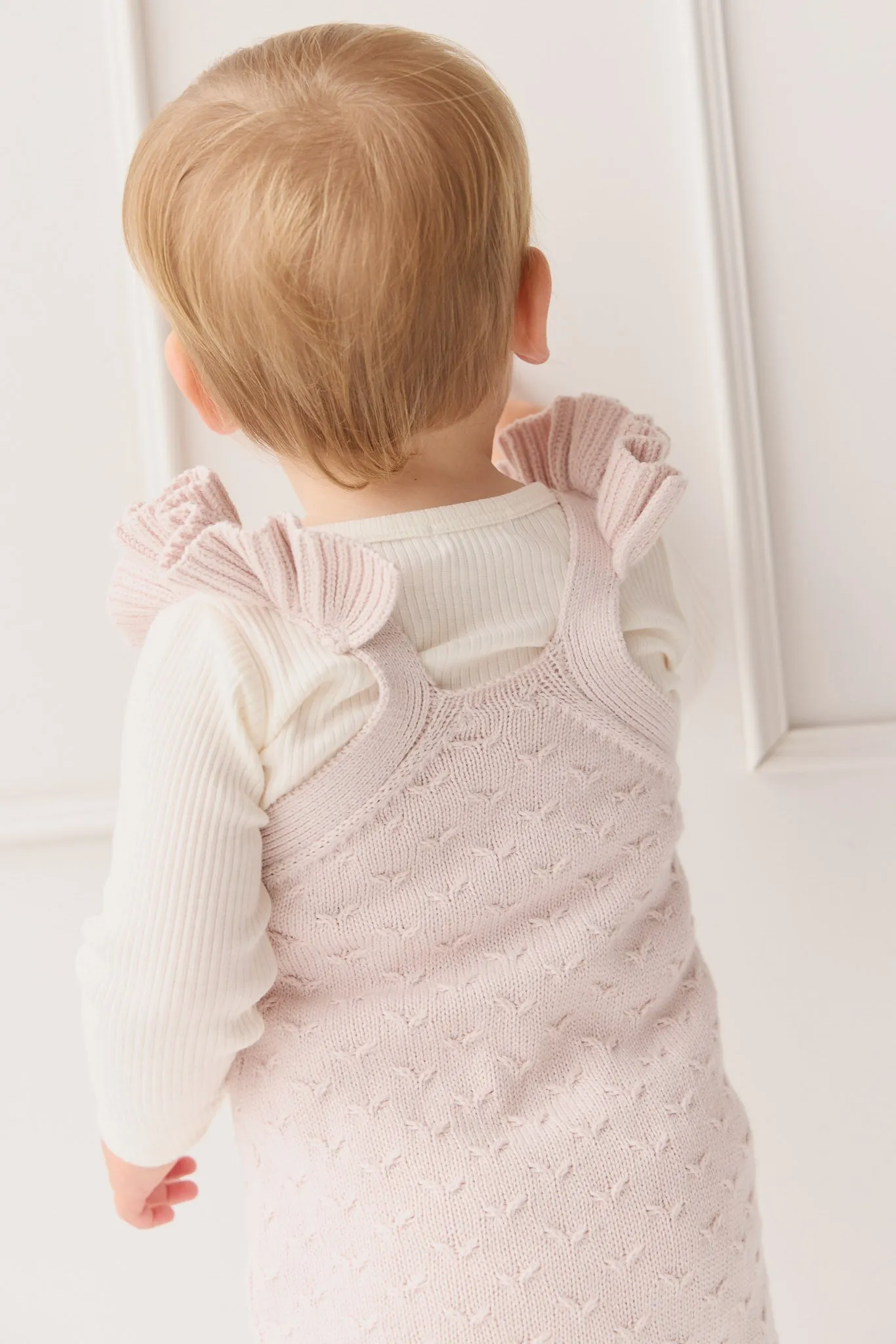 Mia Kintted Onepiece - Soft Misty Rose