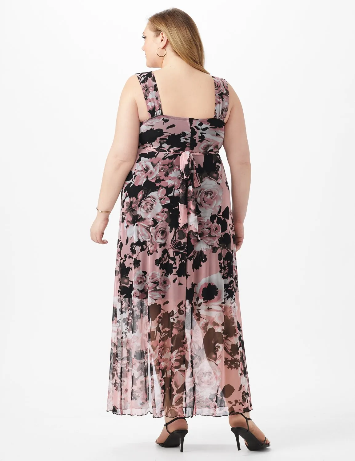 Rushed Empire Detail Floral Maxi Dress