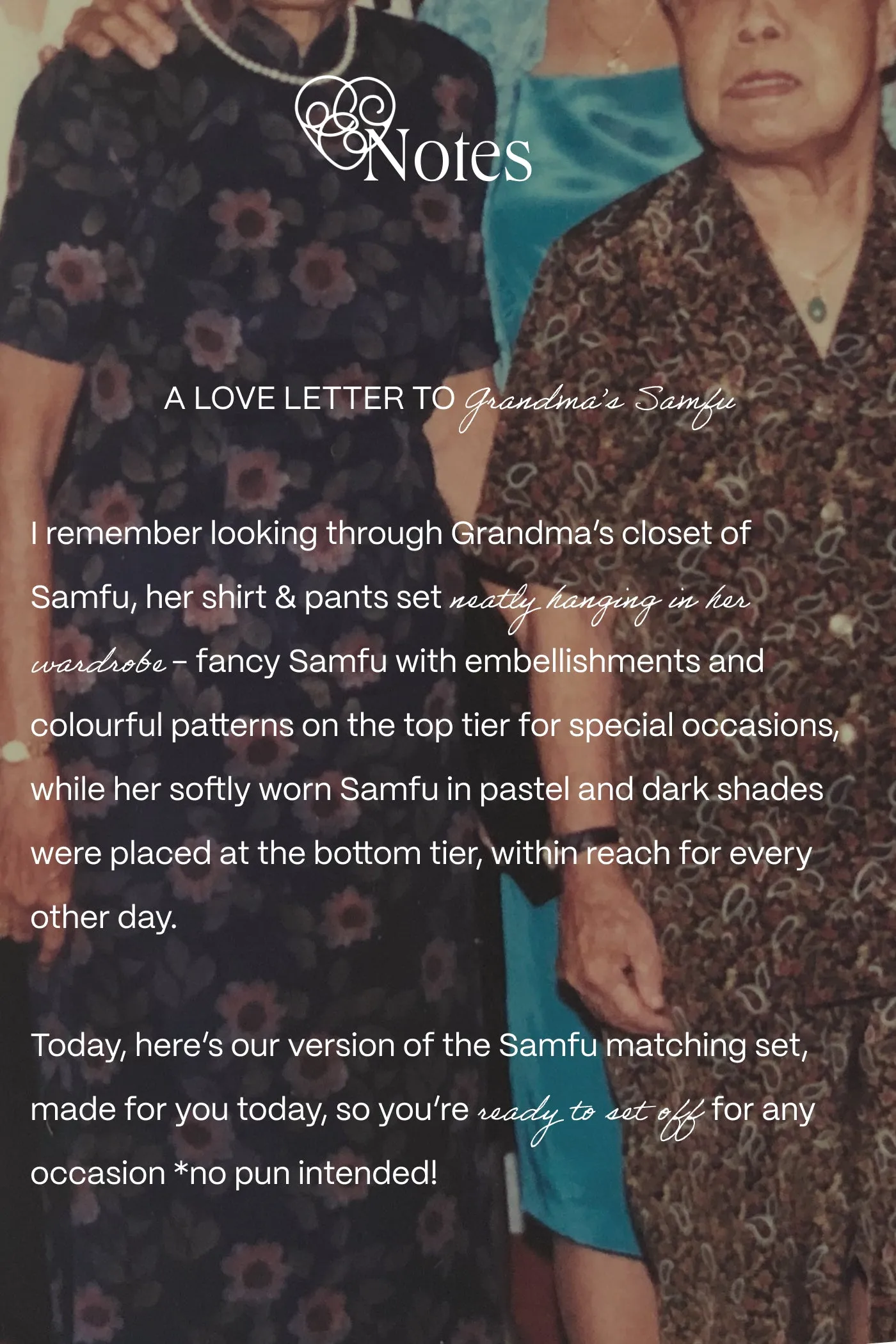 Samfu Trousers