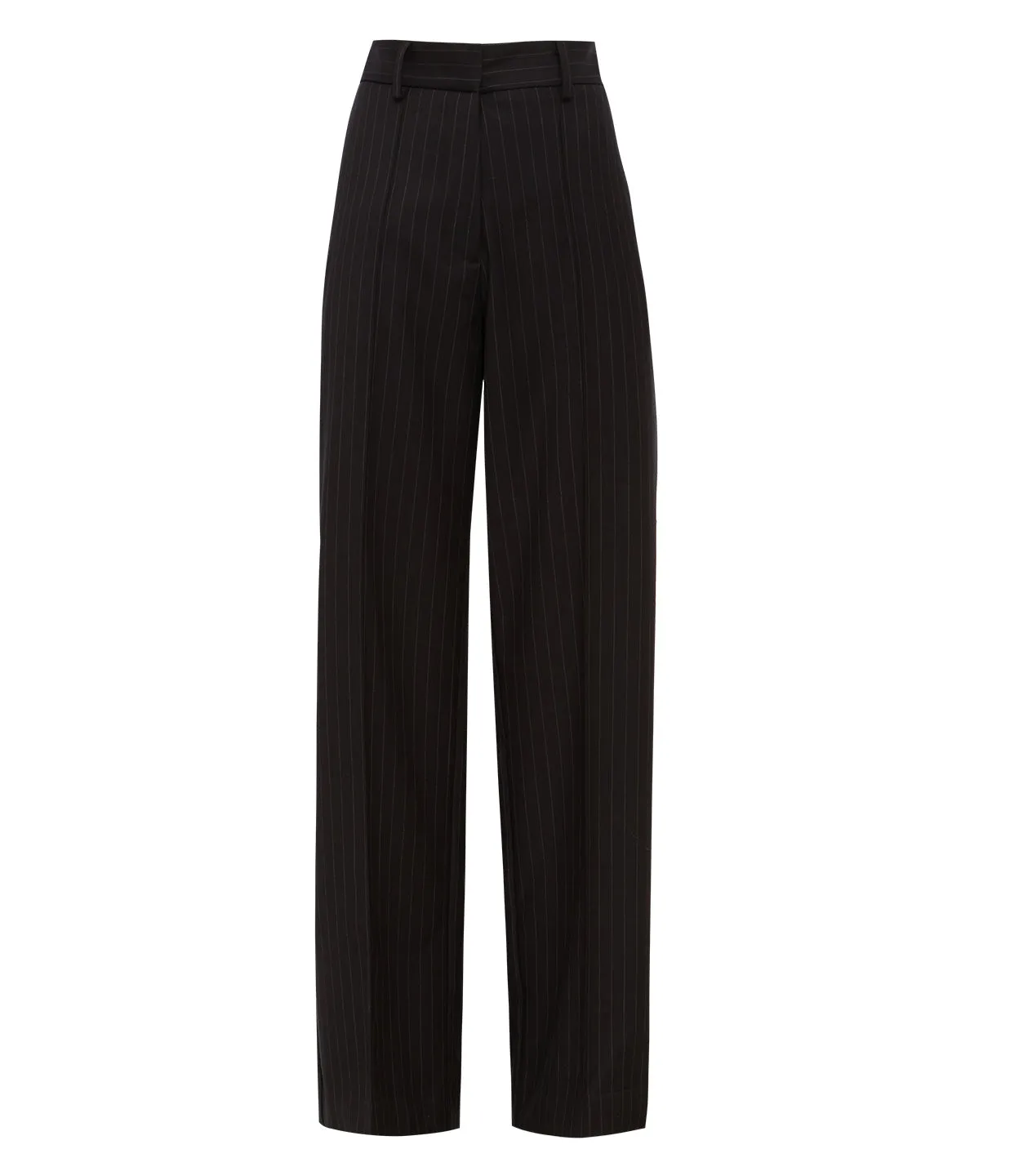 Slouch Straight Leg Trouser in Navy
