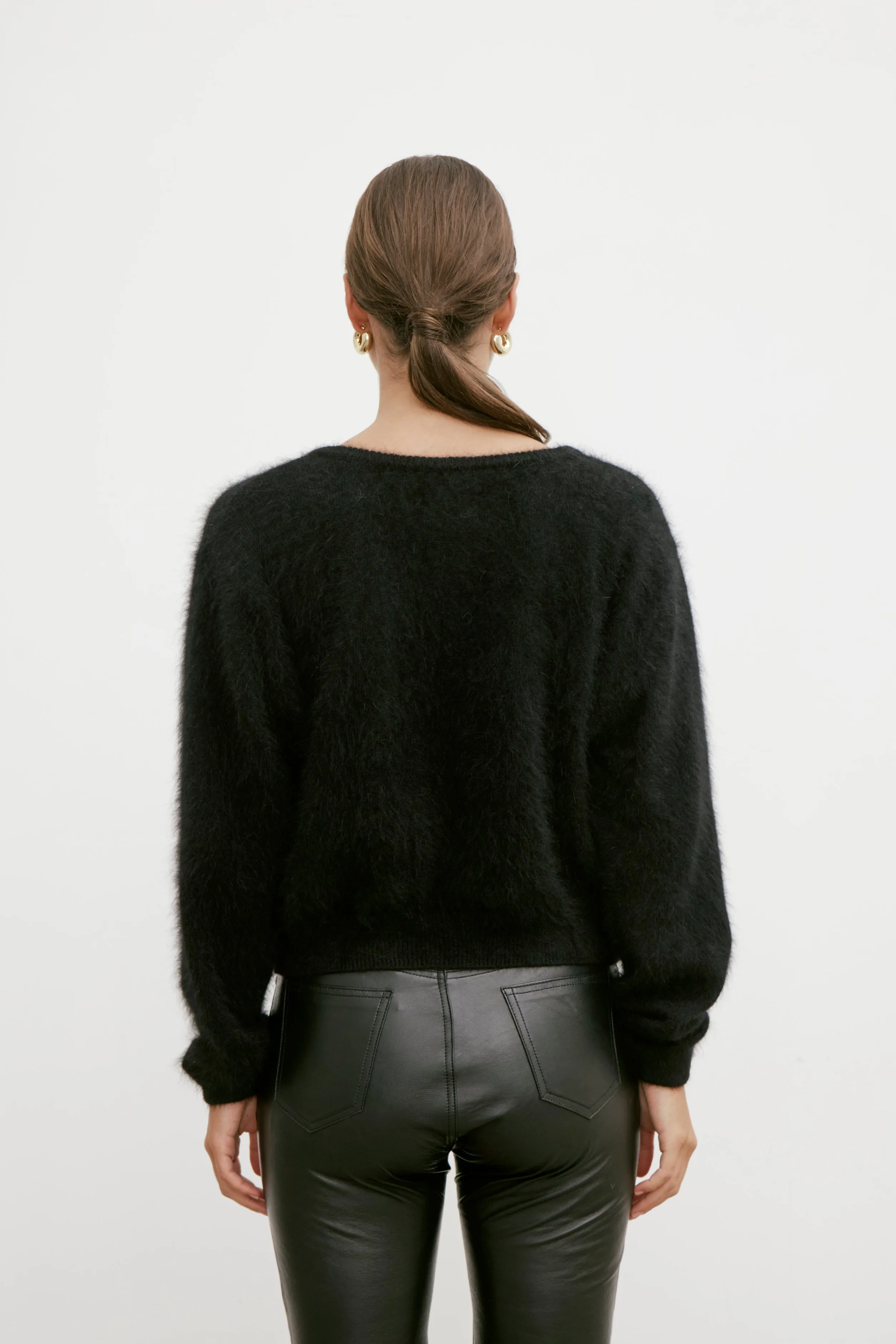 Stella Boat Neck - Black