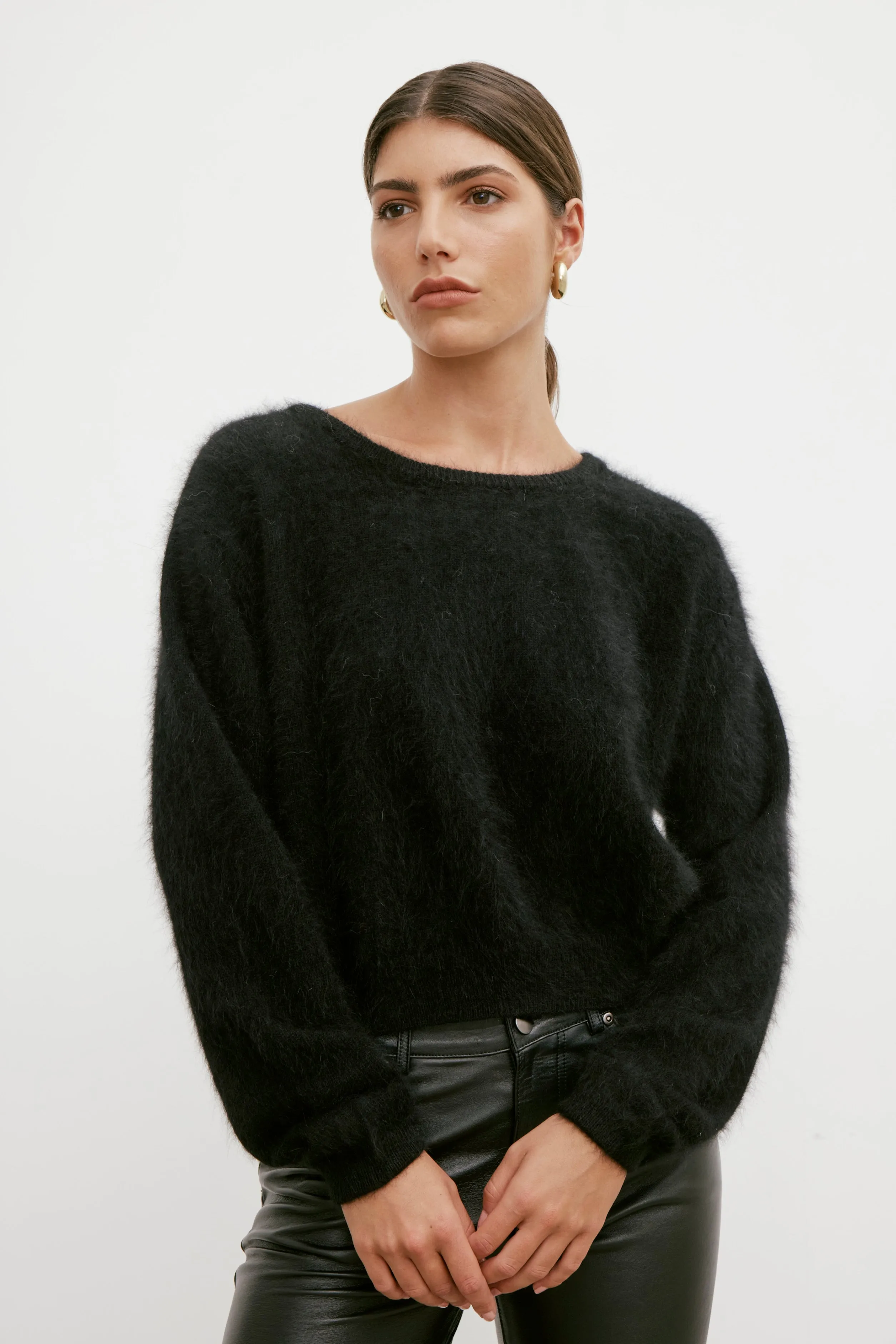 Stella Boat Neck - Black