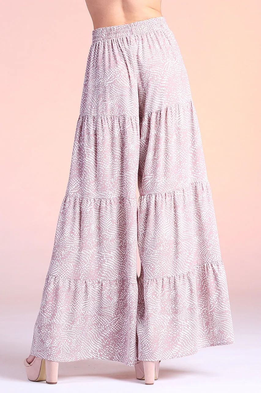 Tiered Modern Dot Pants