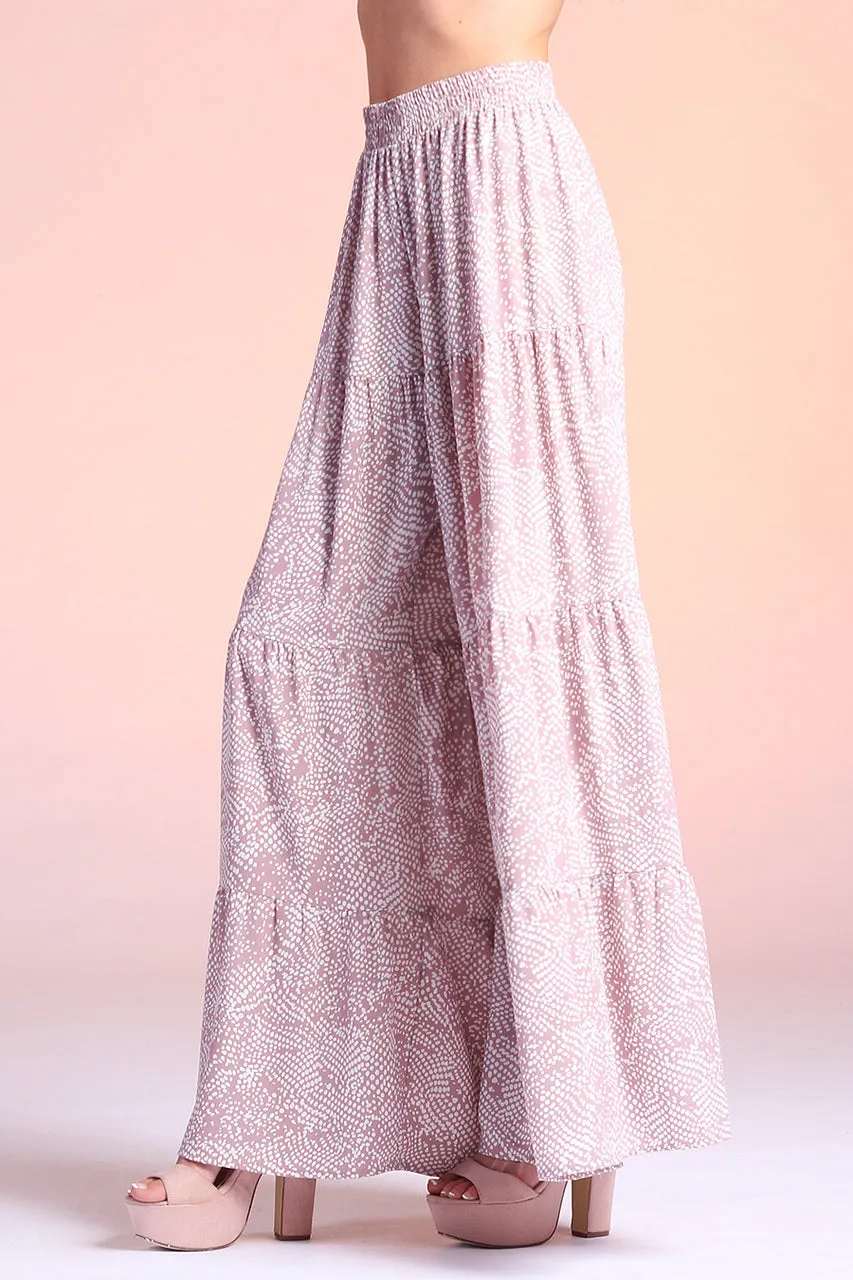 Tiered Modern Dot Pants