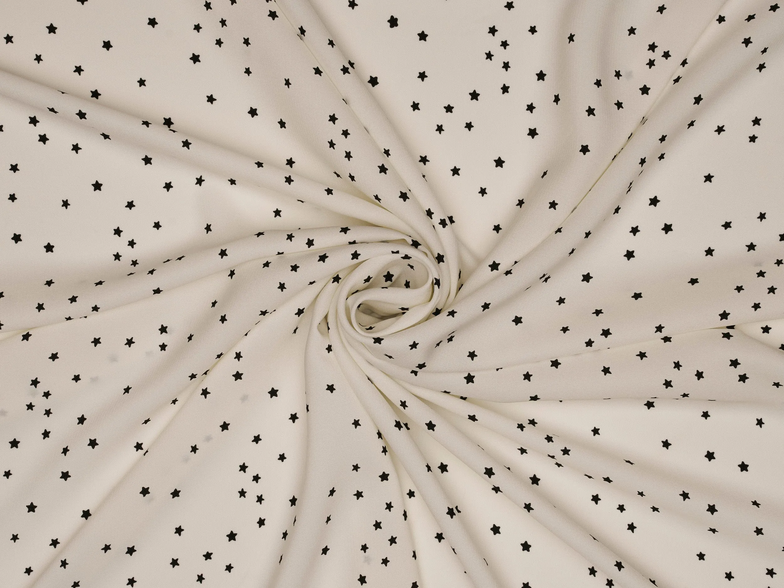 Tiny Stars print -  Woolpeach fabric by the yard - soft flowy fabric