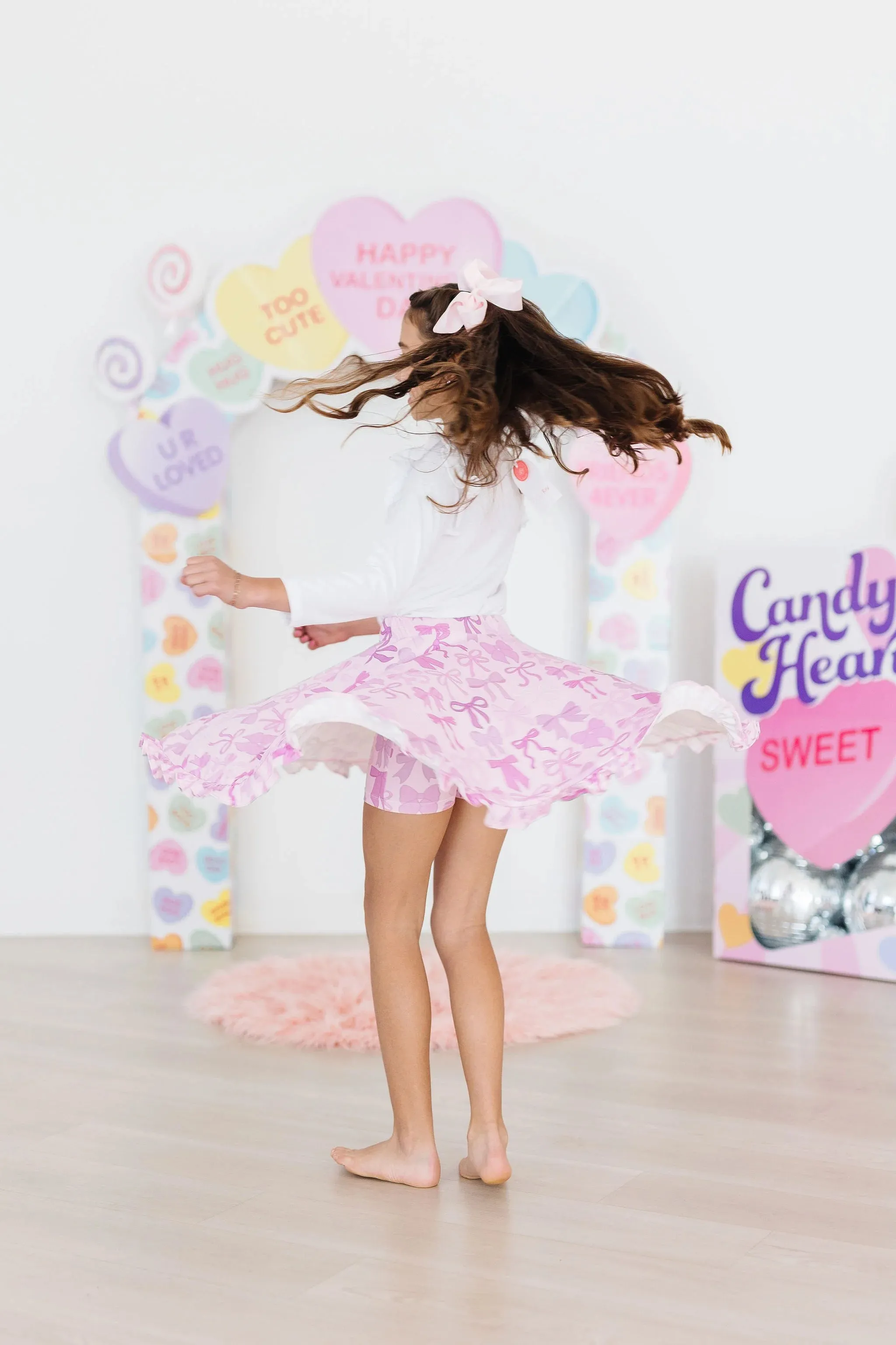 Twinkle Ties Ruffle Twirl Skort