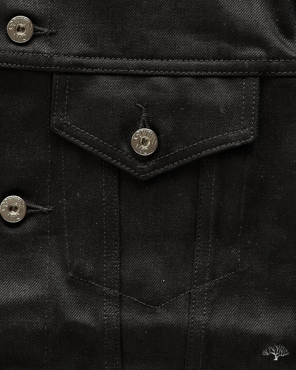 Type 3s Denim Jacket - Double Black Selvedge