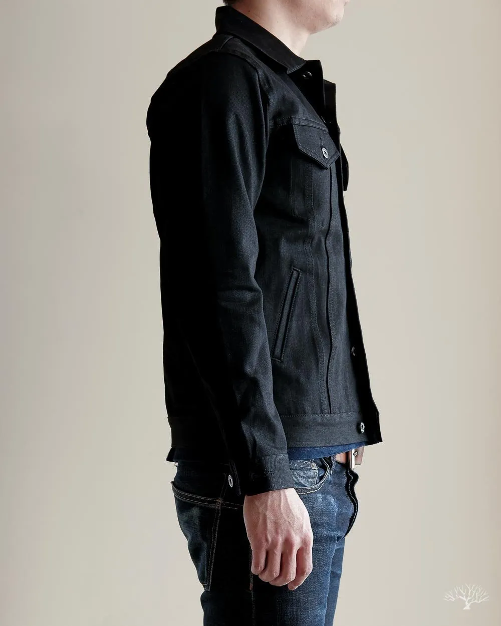 Type 3s Denim Jacket - Double Black Selvedge