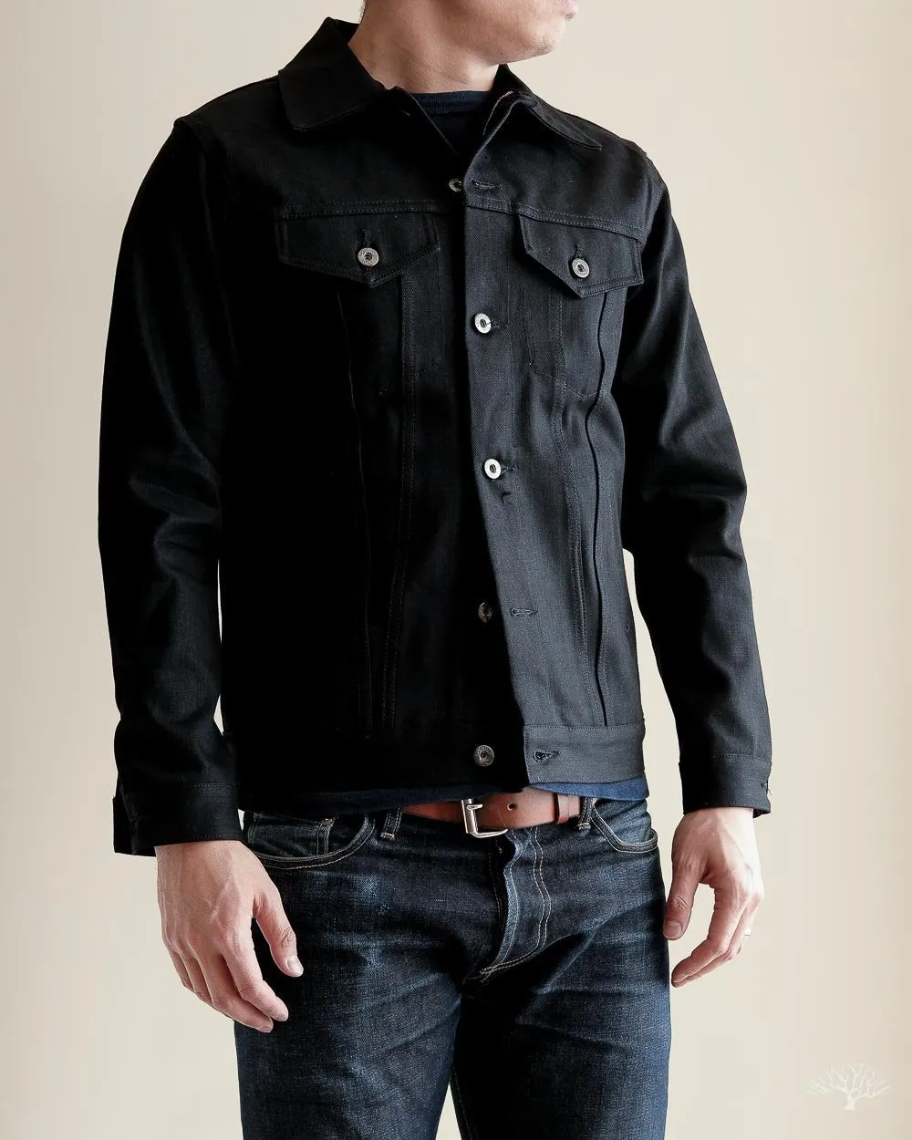 Type 3s Denim Jacket - Double Black Selvedge